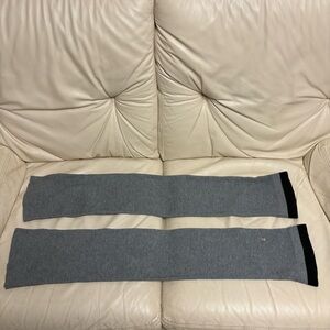 LULULEMON PRINCIPAL DANCER Gray Leg Warmers Royal Ballet Collection